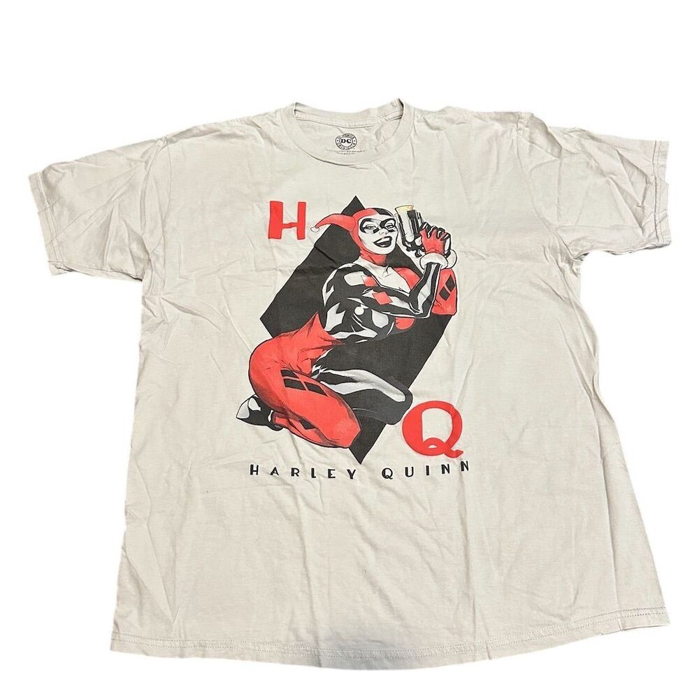 DC Comics Harley‎ Quinn Men's XL Graphic T-Shirt Multicolor Short Sleeve